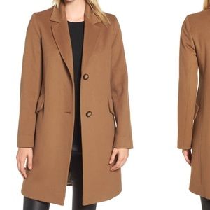 BRAND NEW Fleurette Wool Coat - Camel